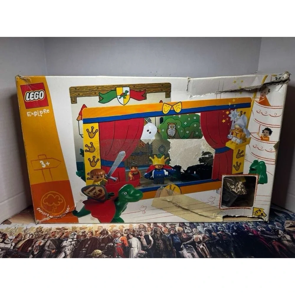 Vintage Lego Duplo Playhouse Theatre Stories #3615 - Working Sound 100% Complete